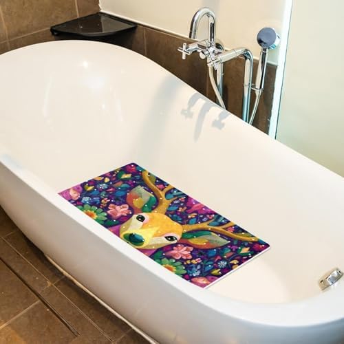 Baby Bath Mat Non Slip 26.8"x15.1" Bathtub Mat - Image 5