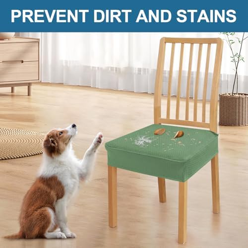 Smiry Waterproof Seat Covers for Dining Room Chairs - Image 6