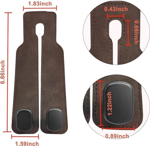 Amelity Car Headrest Hooks, Purse Hook - Image 2