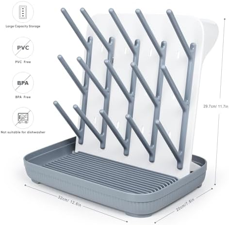 Termichy Baby Bottle Drying Rack：Large Vertical Space Saver - Image 5