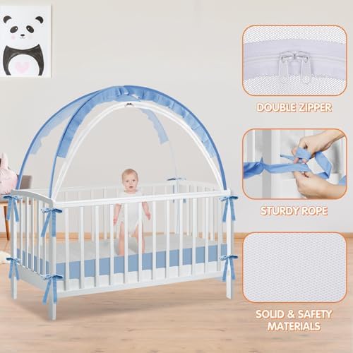 Crib Tent to Keep Baby from Climbing Out - Image 4