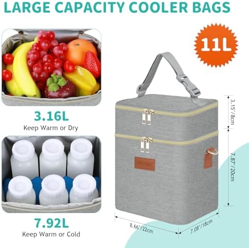 PIIOSER Breastmilk Cooler Bag - Image 4