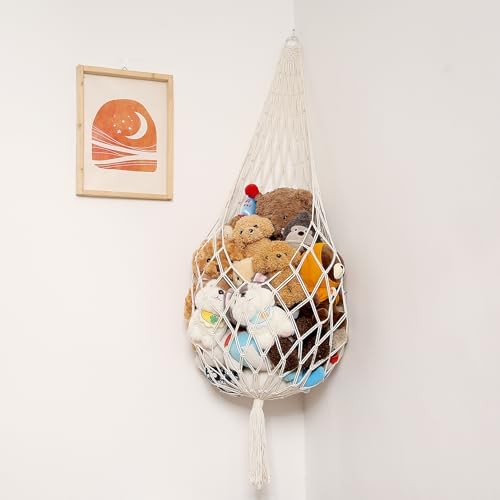Amdermi Novel Stuffed Animal Hammock Corner Hanging Net - Image 6