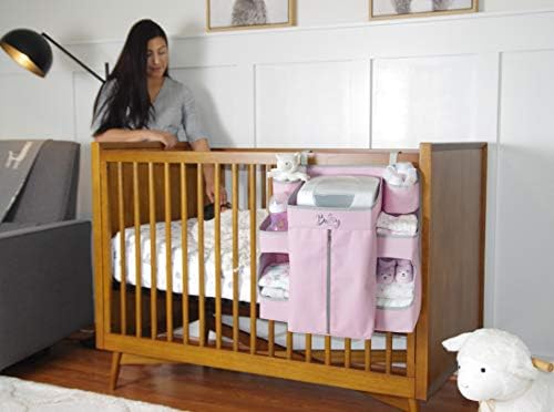 Premium Nursery Organizer for Baby Essentials | Hang on Crib, Changing Table - Image 4