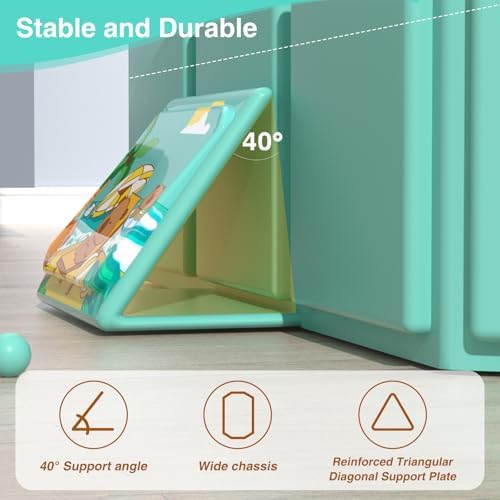 Portable Folding Baby Bath Tub, 29.5L x 17.7W x 9.8H inches, Suitable - Image 5