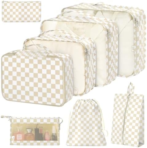8 Set Packing Cubes for Suitcases, Packing Cube by Hatisan