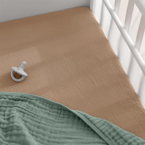 Comfy Cubs Muslin Bassinet Sheet - Image 5