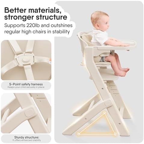 Obee Odee Fully Washable Baby High Chair - Image 5