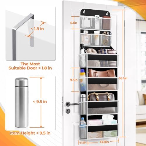 SpaceHacks 6-Tier Over the Door Organizer - Image 2