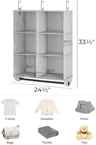 StorageWorks Hanging Closet Organizer - Image 3