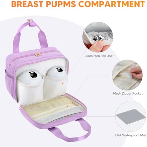 PIIOSER Breastmilk Cooler Travel Bag - Image 6