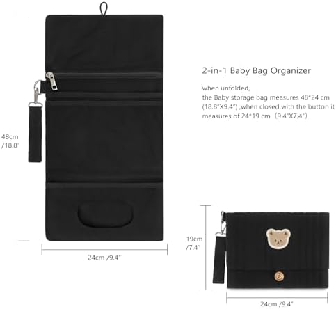 Baby Diaper Bag Organizer Pouches - Image 4