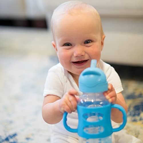 Dr. Brown's Milestones Wide-Neck Sippy Straw Bottle - Image 4