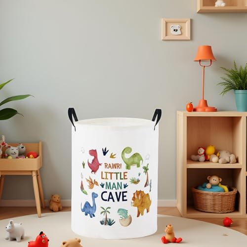 Baby Laundry Basket Baby Nursery Hamper Kids Laundry Basket Toy Storage Bin - Image 4