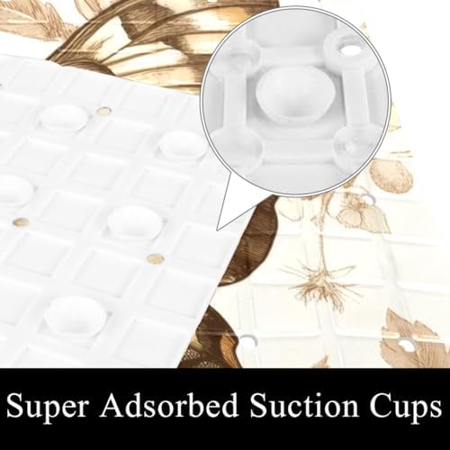 Non Slip Bathtub and Shower Mat 26.8x15.1 inch, Bath Mat - Image 3