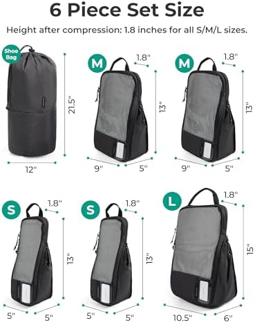 BAGSMART Compression Packing Cubes - Image 2