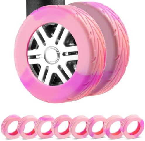 8Pcs Luggage Wheel Covers, Travel Accessories by Wanzhuango