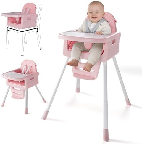 Highchairs for Babies and Toddlers, Foldable Highchair by Unknown