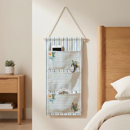 IAXIC Canvas Wall Hanging Organizer - Image 2