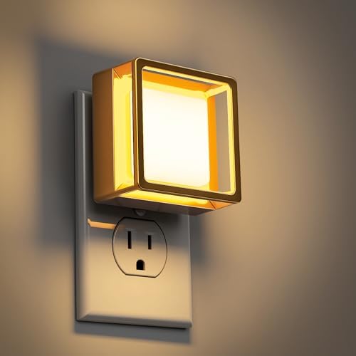 DORESshop Night Light, Night Lights Plug into Wall, 2 Pack 3000K Nightlight by DORESshop