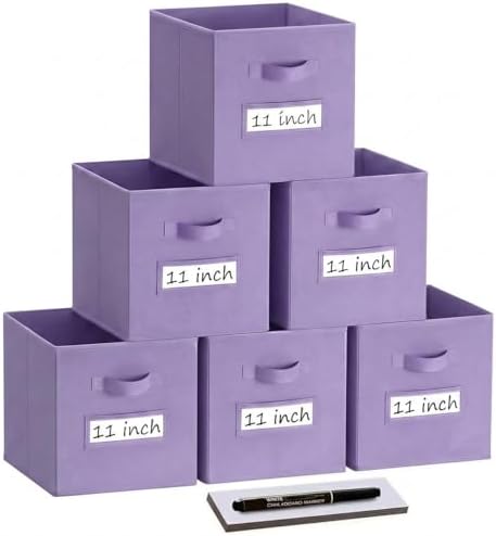 Storage Bins, 11 Inch Cube Storage Bin by Anyoneer