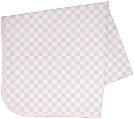 BapronBaby Pink Checkerboard Waterproof Splash Mat Catch All Floor Cover - Image 2