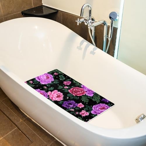 Non Slip Shower Mat Bathtub Mat 15.1x26.8 Inch, Quick Dry Bath Mat - Image 5