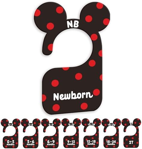 JMOST Baby Closet Dividers for Nursery Closet Organizer, Newborn to 24 Months by JmostbabyshowerItems