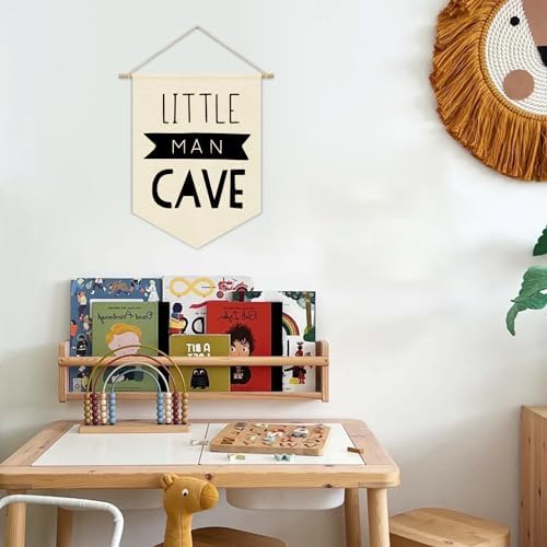 Boys Room Decor, Little Man Cave Sign - Image 2
