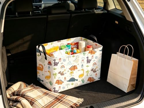 Sanjiaofeng Rectangular Dinosaur Basket, Baby Storage Bins - Image 5