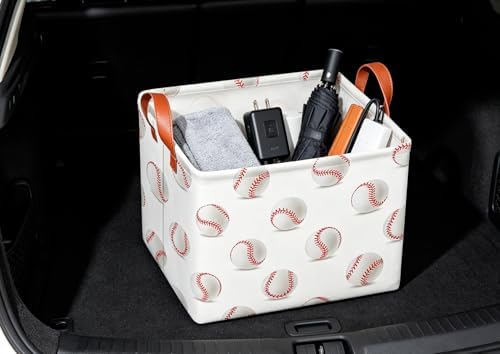 CLOCOR Rectangular Storage Basket, Collapsible Fabric Storage Container - Image 2