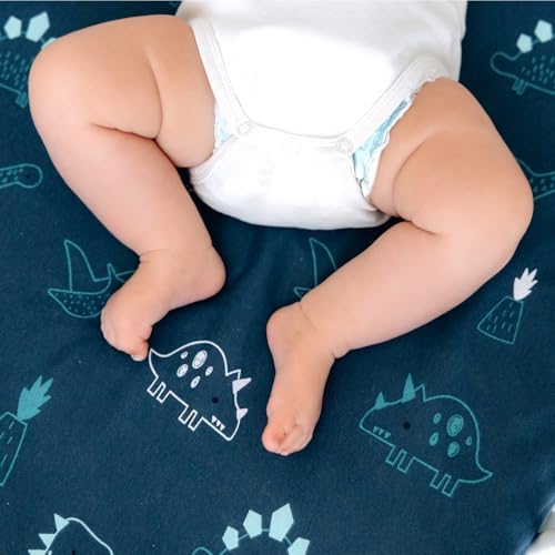 Dreamology Cotton Crib Sheets, Standard Crib Sheets Boys - Image 4