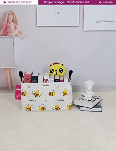 Rectangular Bee Storage Basket Gift Bag - Image 3