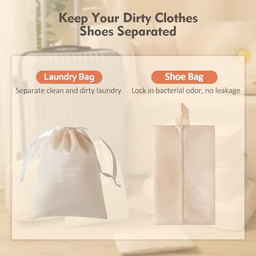 Packing Cubes for Travel 8 Set Luggage Organizer Bags - Image 6