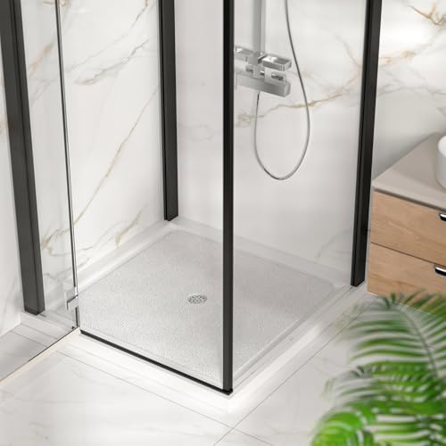 HITSLAM Square Shower Mat, 36 x 36 Inch Non Slip Bath Mat - Image 3