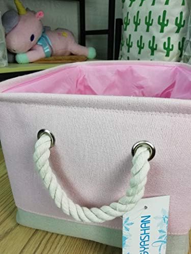 Rectangular Thick Pink Storage Bin Household - Image 4