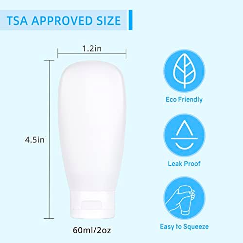 TSA Approved Travel Bottles Set - Image 3
