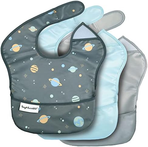 Tiny Twinkle Mess-Proof Baby Bibs by TinyTwinkle