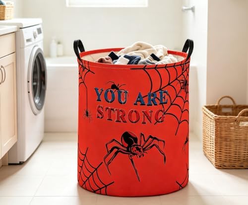 Kids Laundry Basket Spider Hamper - Image 5