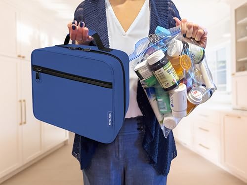Large Pill Bottle Organizer & Medicine Bag - Image 5