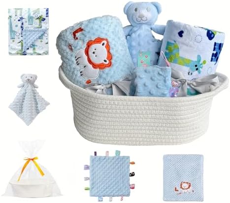 CREVENT Baby Welcome Gift Set Storage Basket by CREVENT