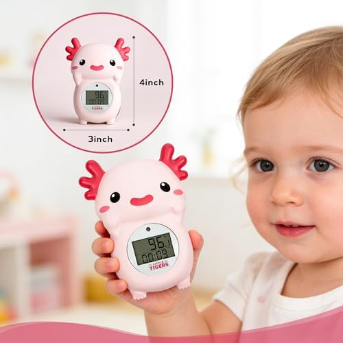 Baby Bath Thermometer for Infants, Axolotl Water Thermometer for Bathtub - Image 6