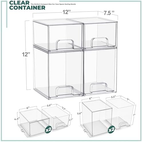 Sorbus Baby Bottle Organizer, Stackable Design - Image 3