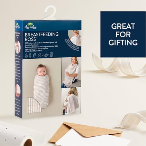 Itzy Ritzy Breastfeeding Boss Multi-Use Baby Wrap & Cover - Image 6