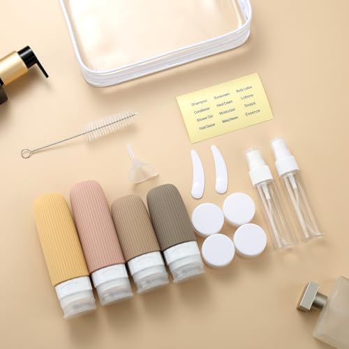 Mrsdry 16 Pack Travel Bottles Set, TSA Approved Leak Proof Silicone Squeezable - Image 6