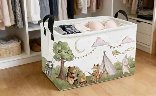 Essme Rectangular Animal Basket, Camping Baskets Empty - Image 3