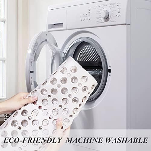 Bath Mat for Tub, 30 x 17 inch Non Slip Bathtub Mat Machine Washable Shower Mat - Image 6