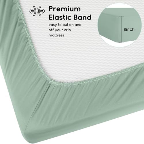 Yoofoss 2-Pack Baby Crib Sheets - Image 3