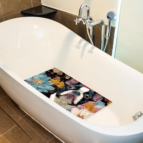 Shower Mat Bathtub Mat, 26.8x15.1 inch, Non-Slip Bath Mat - Image 5