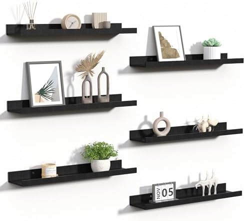 upsimples Floating Shelves for Wall Decor and Storage by upsimples